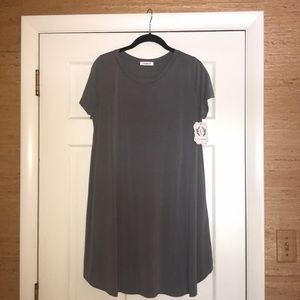 Grey Swing Dress
